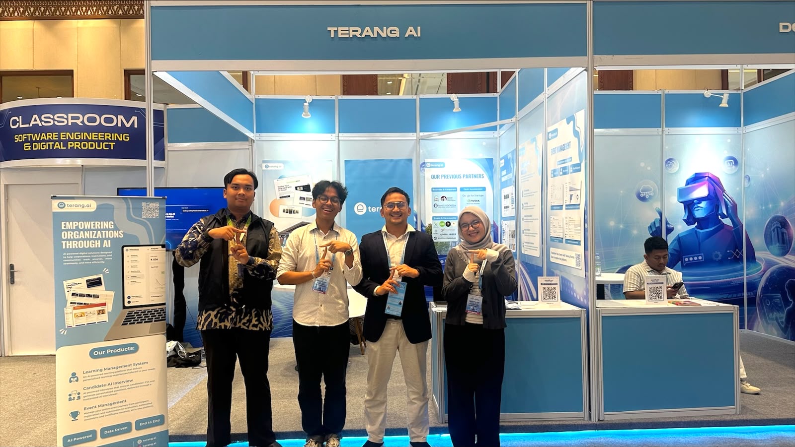 Tim Terang AI di booth PIDI Digital Talent Expo 2026