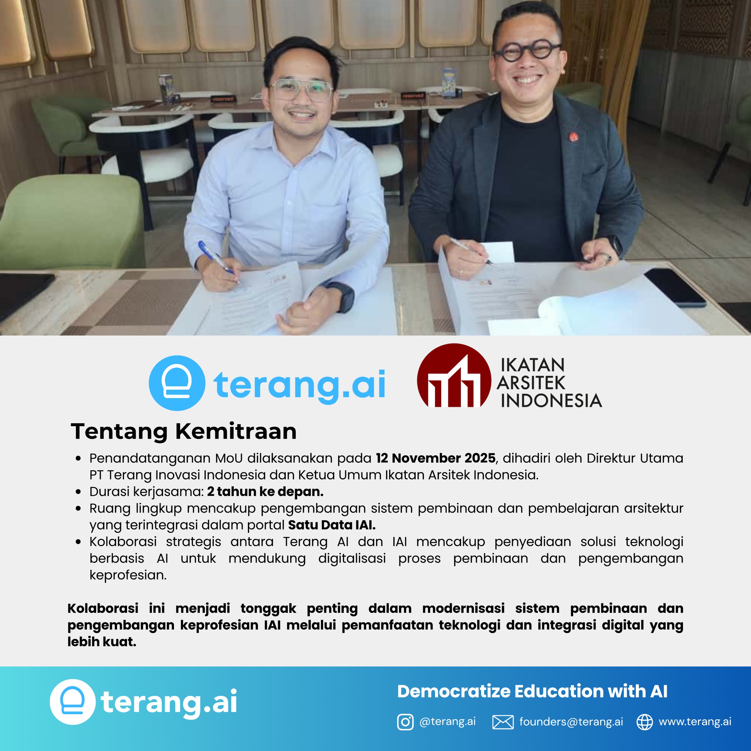 Terang AI × IAI Partnership 2